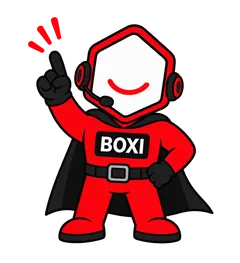 Boxi skacze z radości